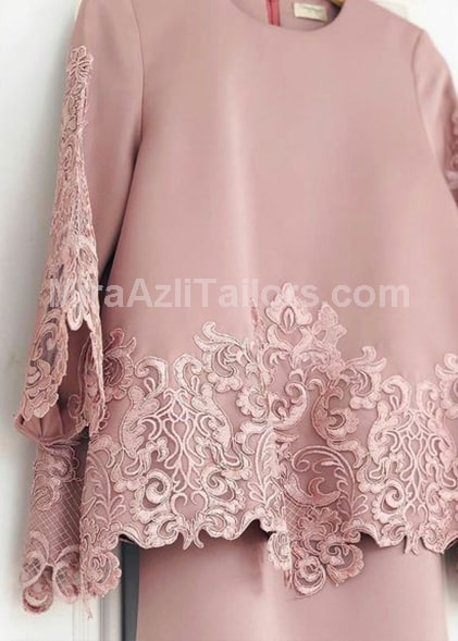 Tempahan Baju Kurung Kedah Lace