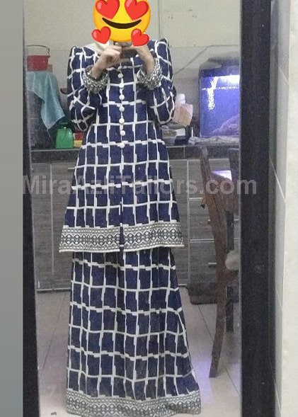 Tempahan baju Kurung Moden Lengan puff untuk Kenduri Kahwin